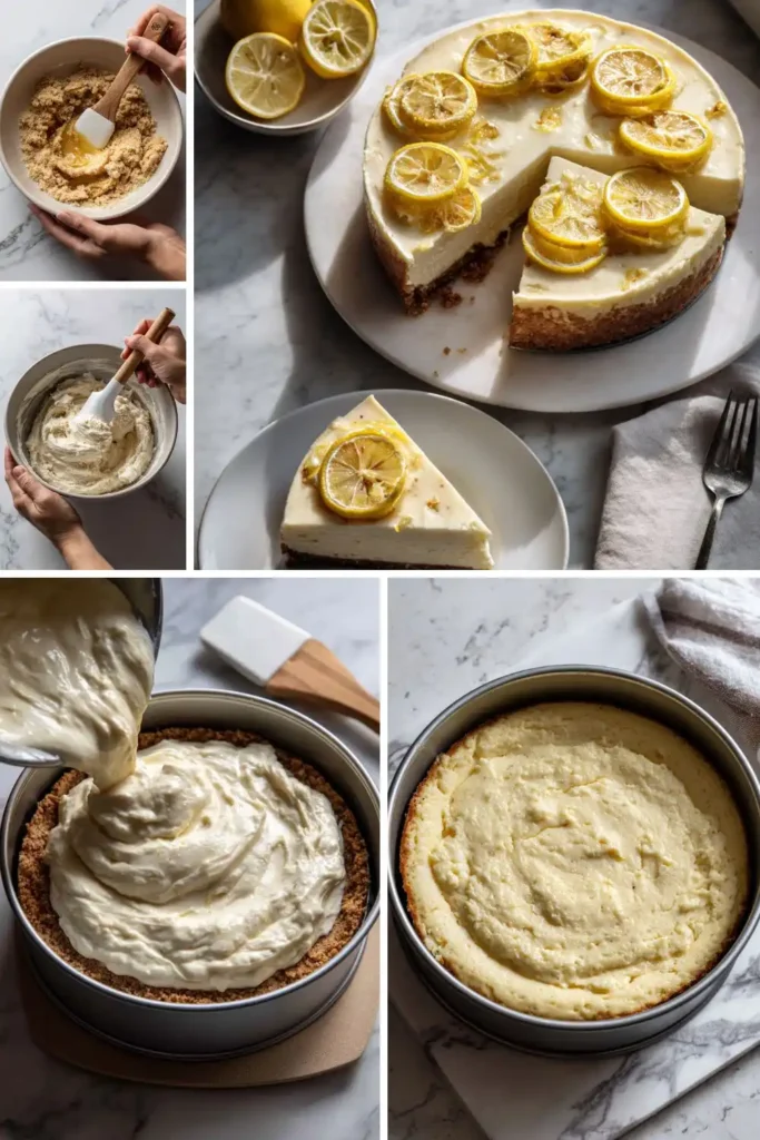 Mary Berry Lemon Cheesecake​ Recipe