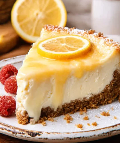Mary Berry Lemon Curd Cheesecake​ recipe