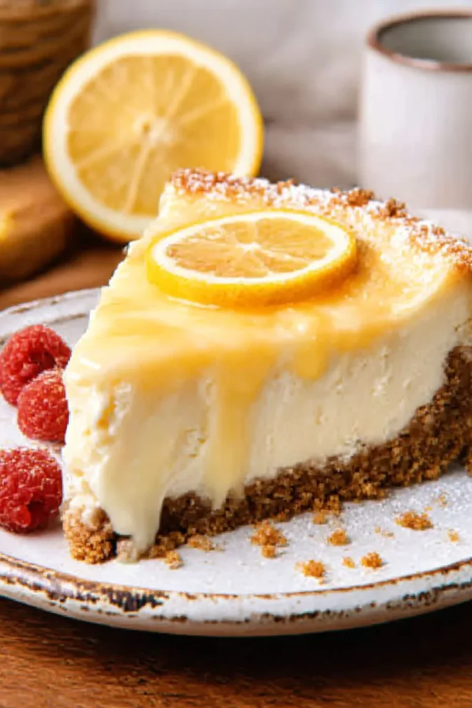 Mary Berry Lemon Curd Cheesecake​ recipe