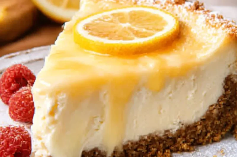 Mary Berry Lemon Curd Cheesecake​ Recipe