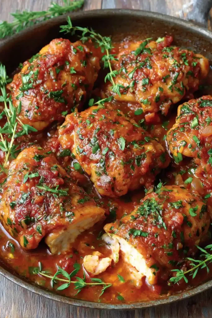 Mary Berry Mediterranean Chicken Thighs With Chorizo​ Recipe
