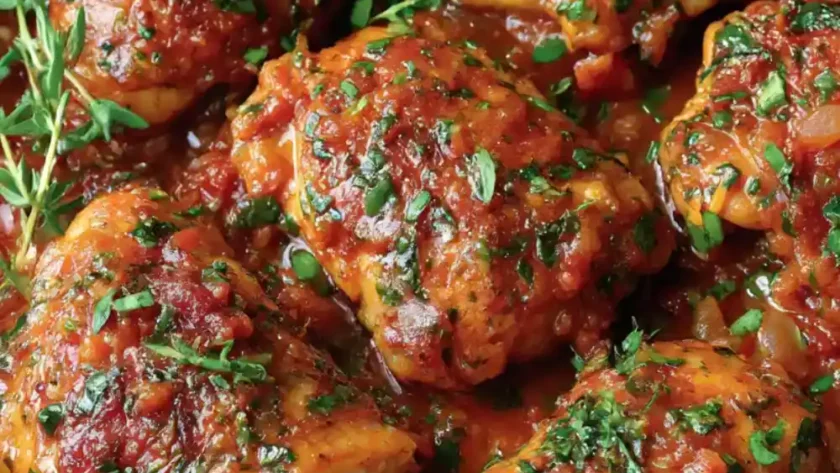 Mary Berry Mediterranean Chicken Thighs With Chorizo​ Recipe