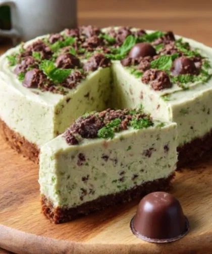 Mary Berry Mint Aero Cheesecake​ Recipe
