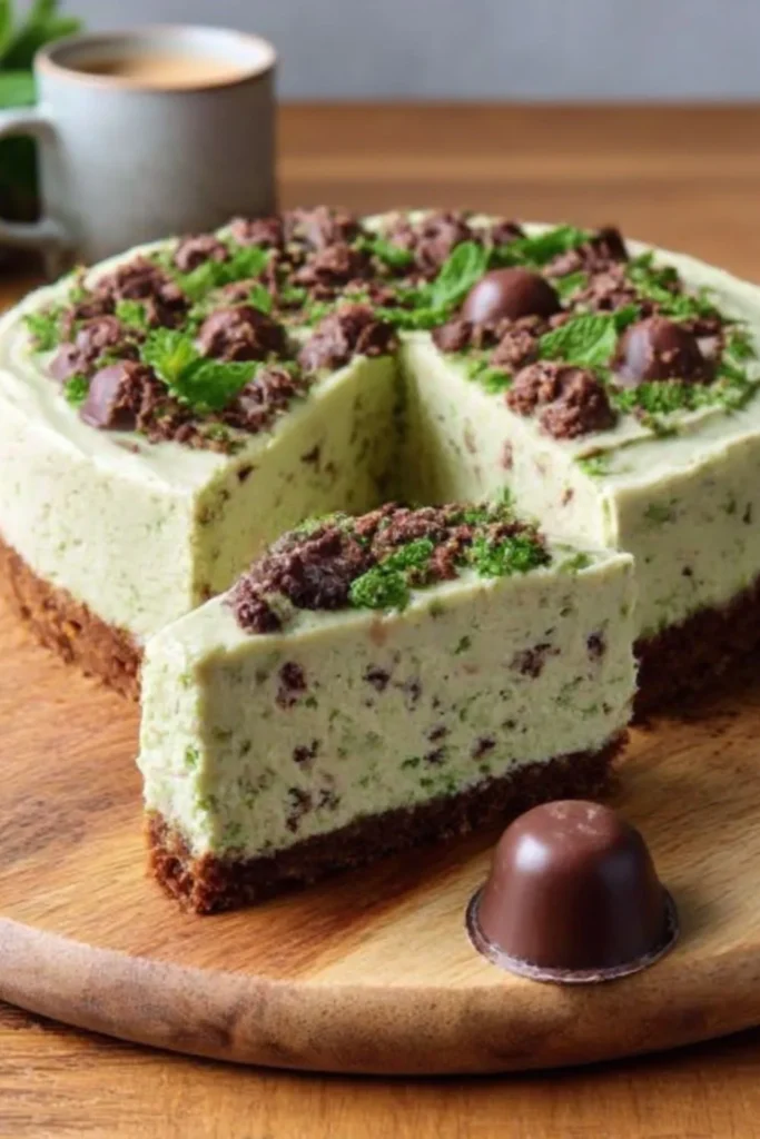 Mary Berry Mint Aero Cheesecake​ Recipe