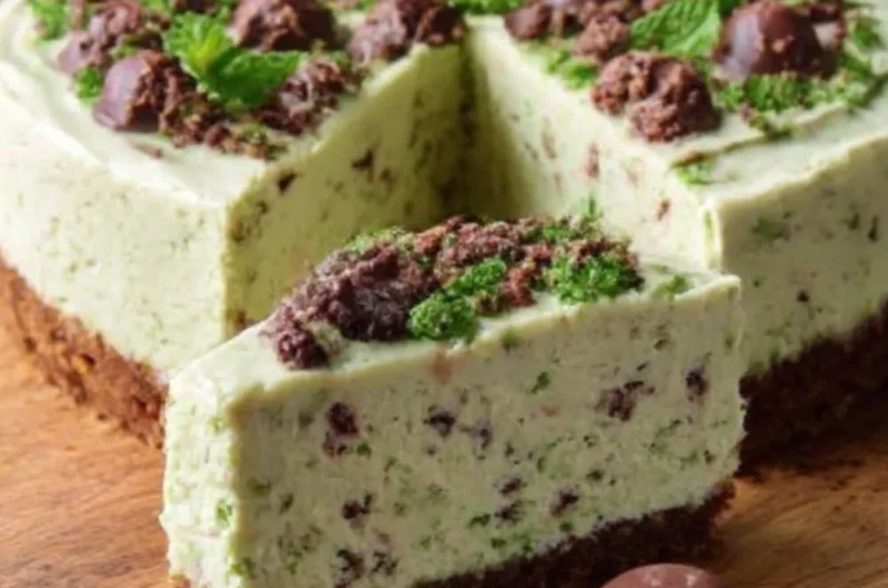 Mary Berry Mint Aero Cheesecake​ Recipe