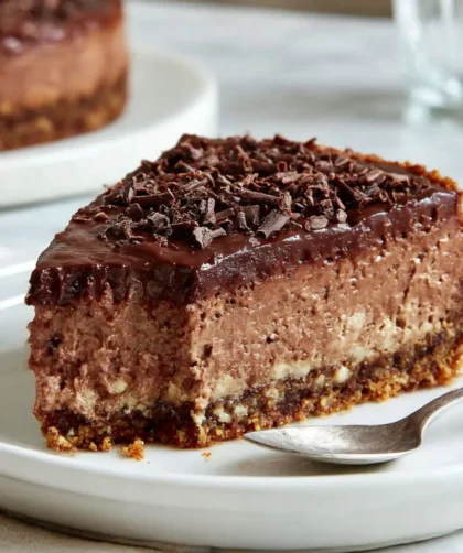 Mary Berry No Bake Chocolate Cheesecake