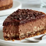 Mary Berry No Bake​ Chocolate Cheesecake