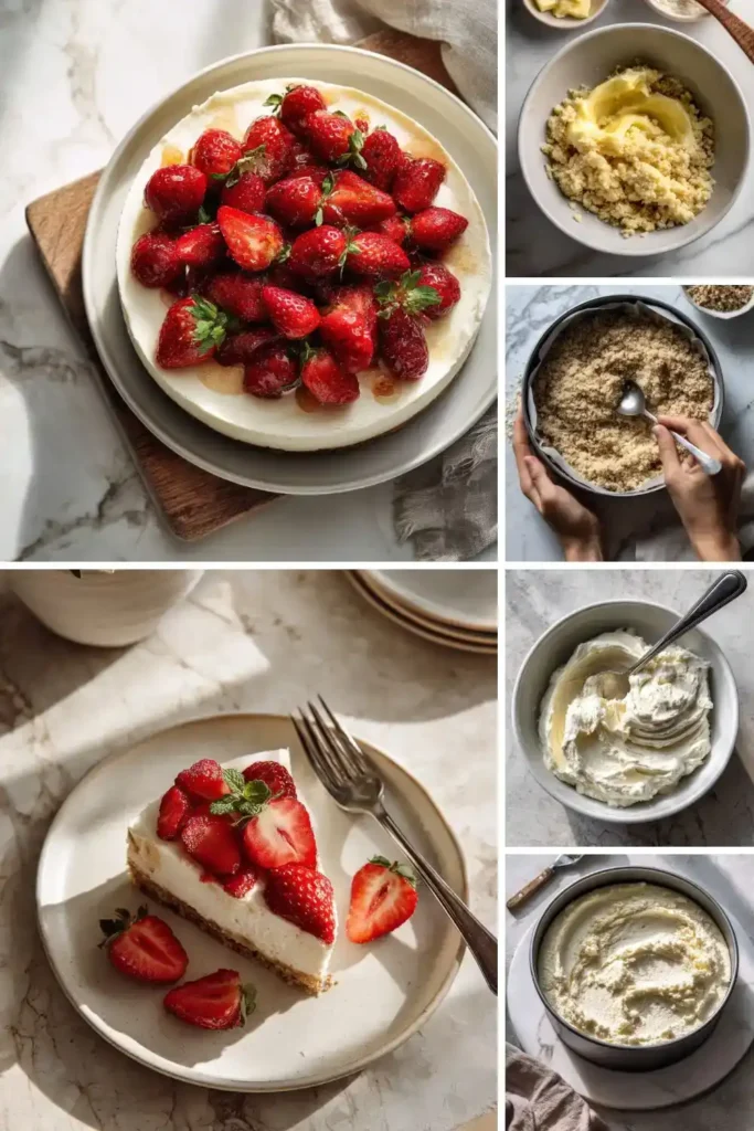 Mary Berry No Bake​ Vanilla Cheesecake