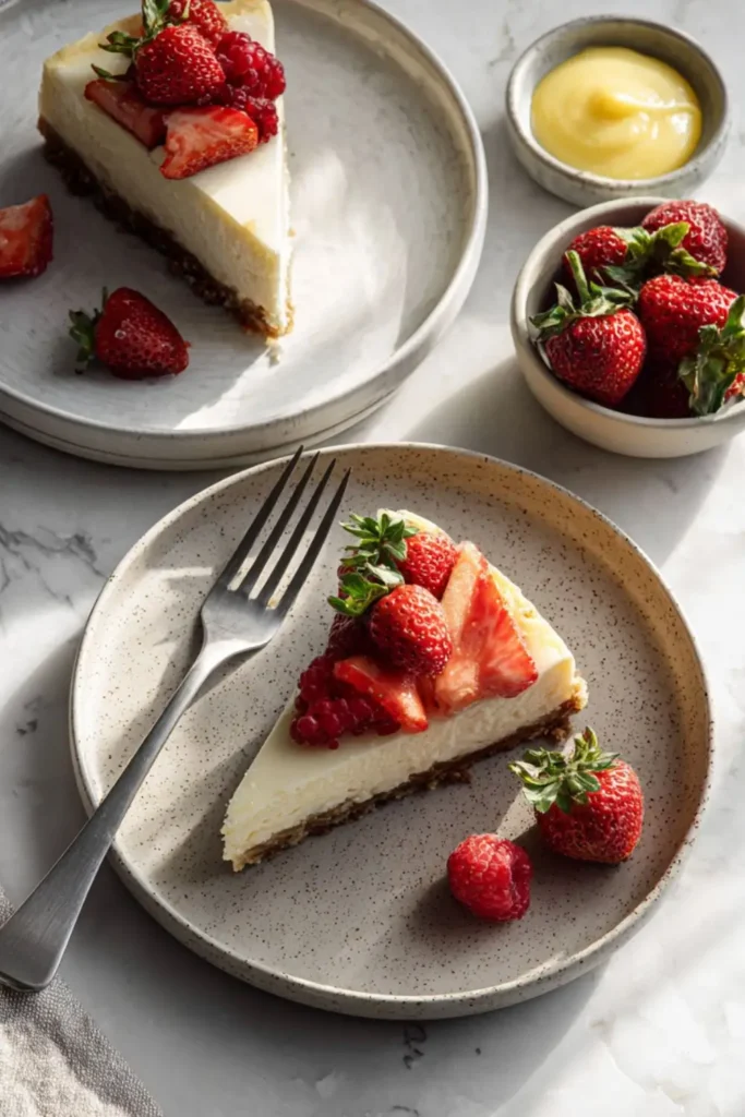 Mary Berry No Bake​ Vanilla Cheesecake