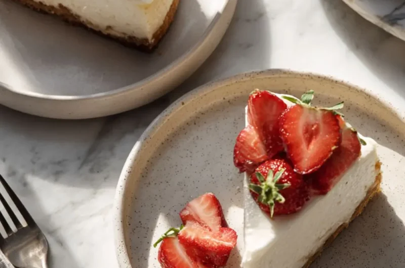 Mary Berry No Bake​ Vanilla Cheesecake