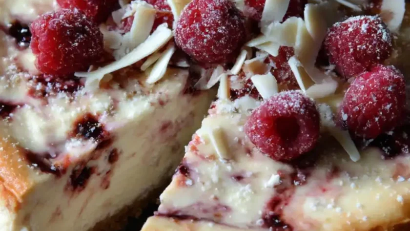 Mary Berry Raspberry And White Chocolate Cheesecake​ Recipe