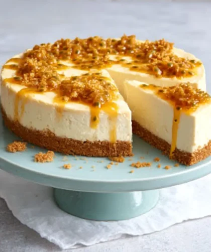Mary Berry Passion Fruit Orange Cheesecake​ Recipe