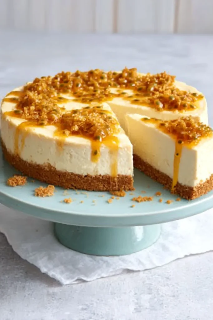 Mary Berry Passion Fruit Orange Cheesecake​ Recipe