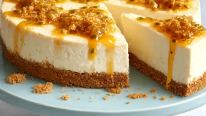 Mary Berry Passion Fruit Orange Cheesecake​ Recipe