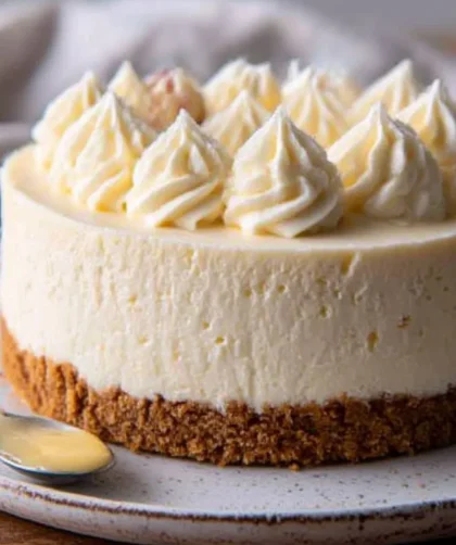 Mary Berry No Bake​ Vanilla Cheesecake
