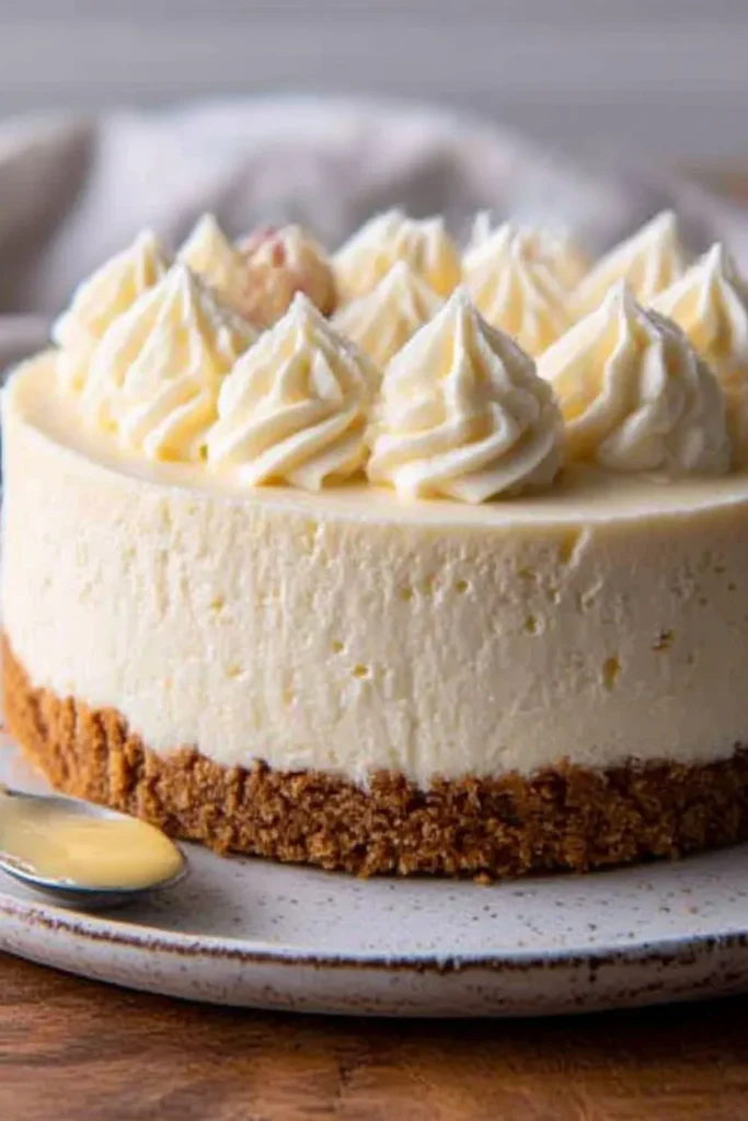 Mary Berry No Bake​ Vanilla Cheesecake
