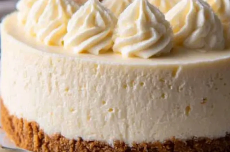 Mary Berry No Bake​ Vanilla Cheesecake