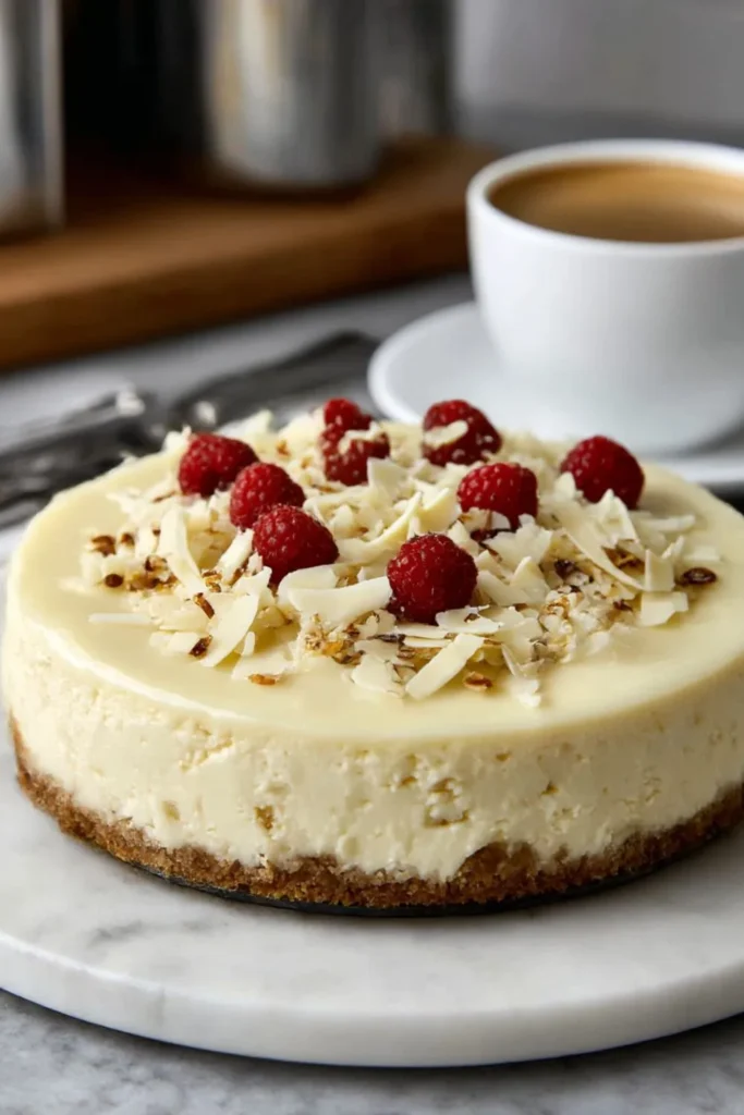 Mary Berry White Chocolate Cheesecake​ Recipe