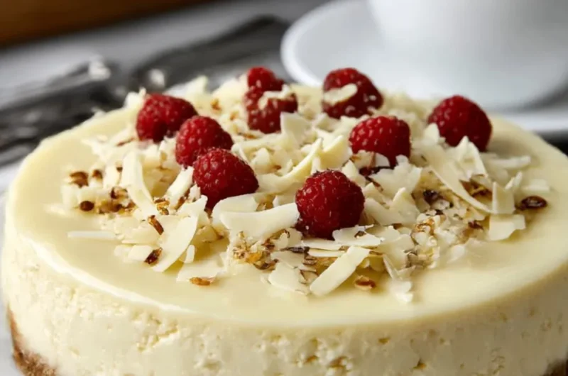 Mary Berry White Chocolate Cheesecake​ Recipe