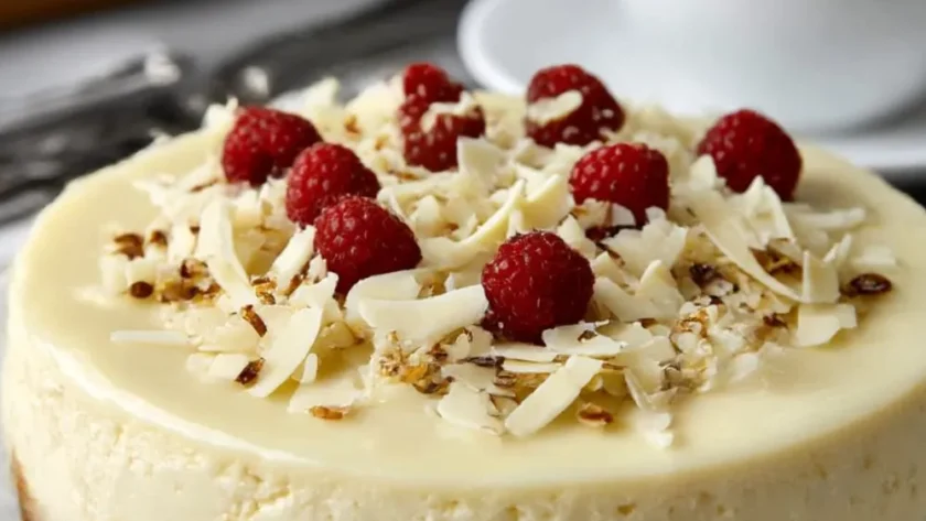 Mary Berry White Chocolate Cheesecake​ Recipe