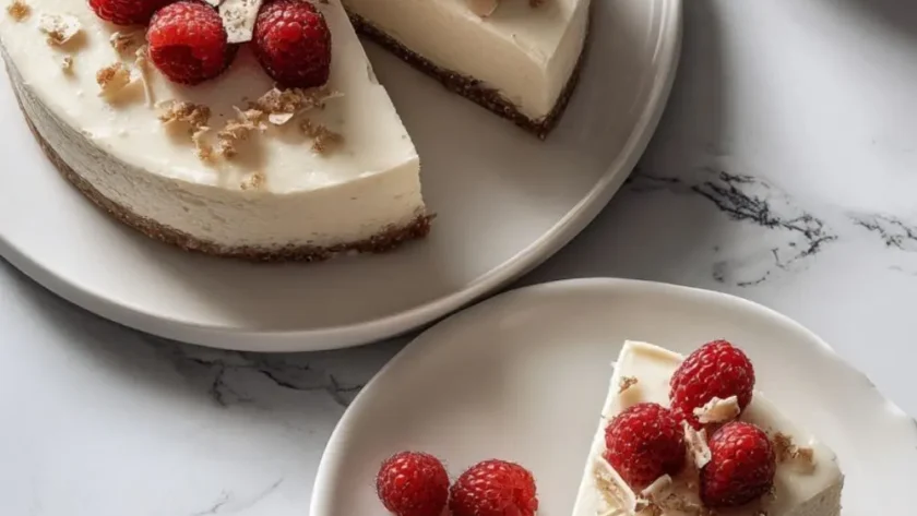 Mary Berry White Chocolate Cheesecake​ Recipe