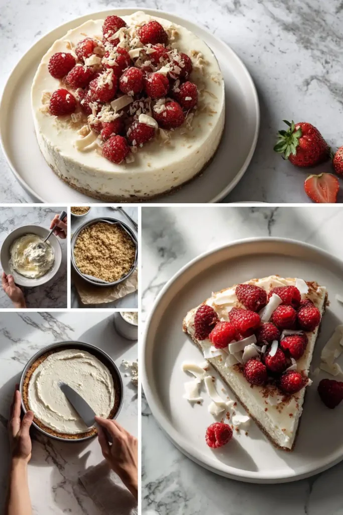 Mary Berry White Chocolate Cheesecake​ Recipe