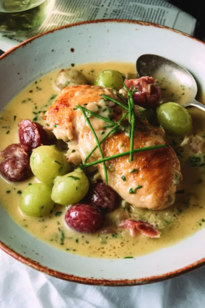 Mary Berry​ Chicken Veronique Recipe