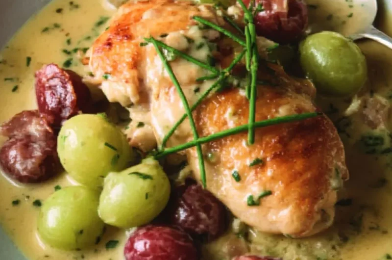 Mary Berry​ Chicken Veronique Recipe
