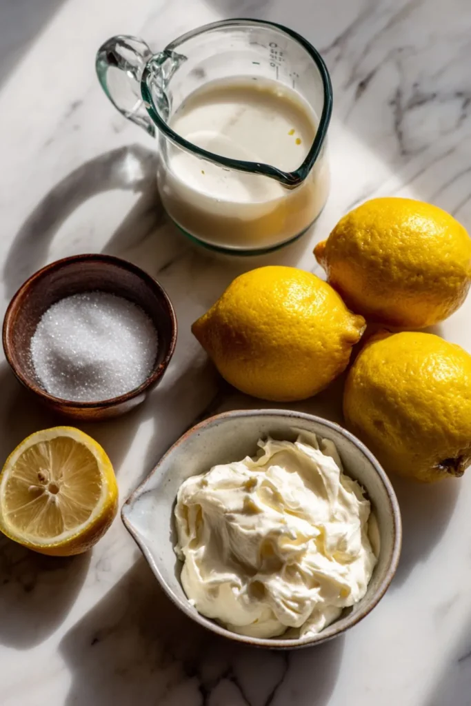 Mary Berry​ Lemon Posset Recipe