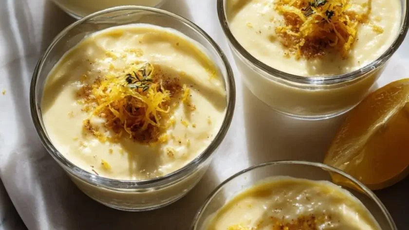 Mary Berry​ Lemon Posset Recipe