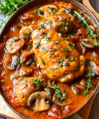 Mary Berry Chicken Chasseur​ Recipe