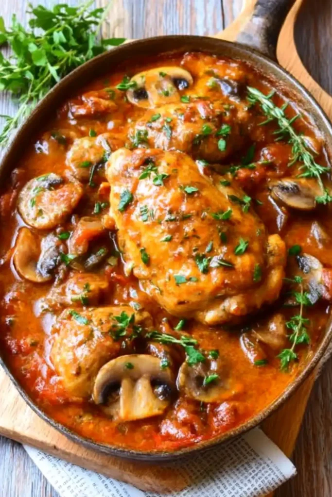 Mary Berry Chicken Chasseur Recipe