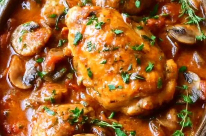Mary Berry Chicken Chasseur​ Recipe