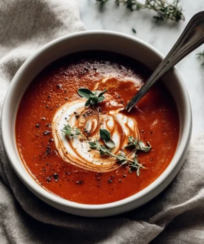 Mary Berry​ Roasted Tomato Soup Recipe