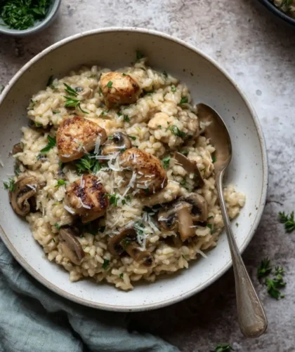 Mary Berry Chicken And Mushroom Risotto​ Recipe