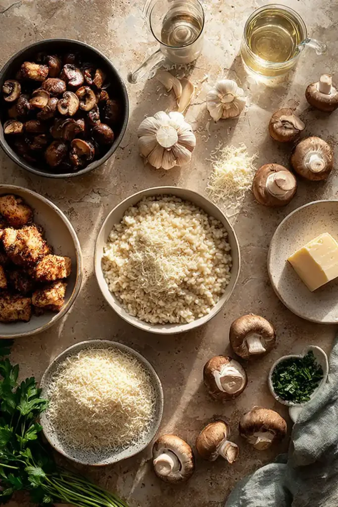 Mary Berry Chicken And Mushroom Risotto​ Recipe