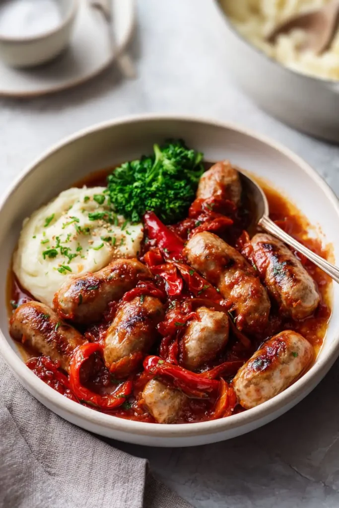 Mary Berry Sausage And Red Pepper Casserole​ Recipe