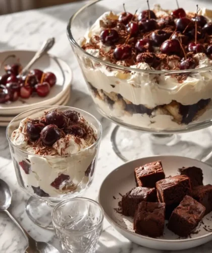 Mary Berry​ Black Forest Trifle Recipe