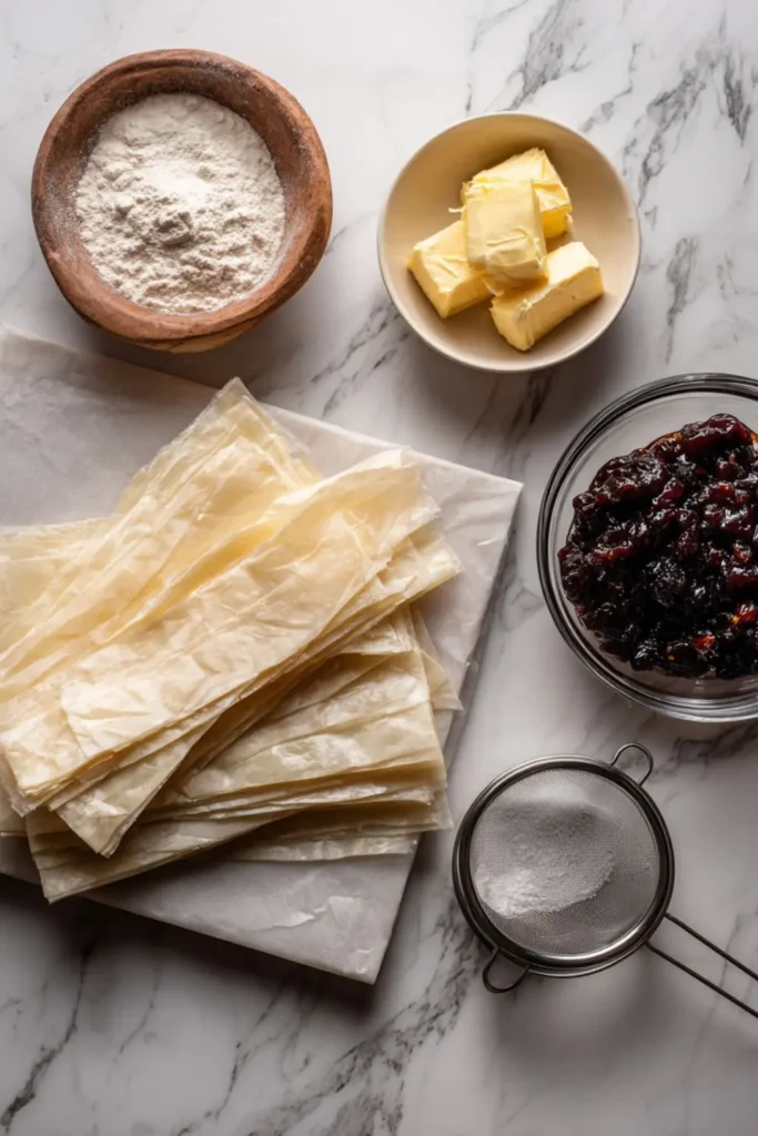 Mary Berry​ Filo Pastry Mince Pies Recipe