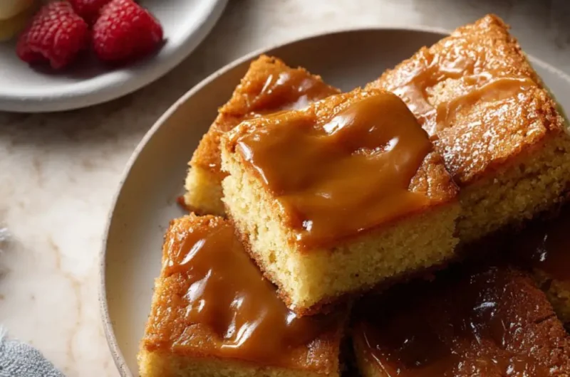 Mary Berry Salted Caramel Traybake Recipe