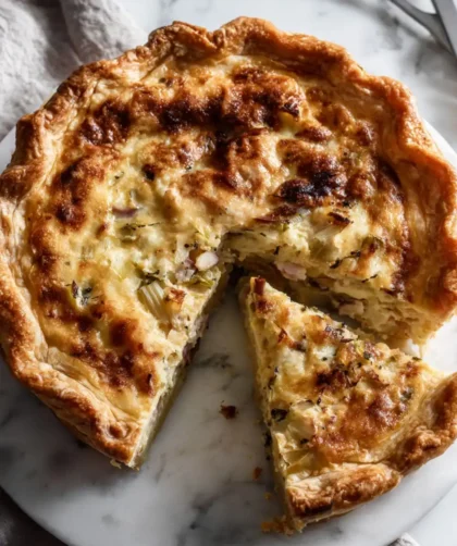 Hairy Bikers Chicken Ham And Leek Pie Recipe