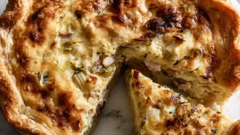 Hairy Bikers Chicken Ham And Leek Pie Recipe