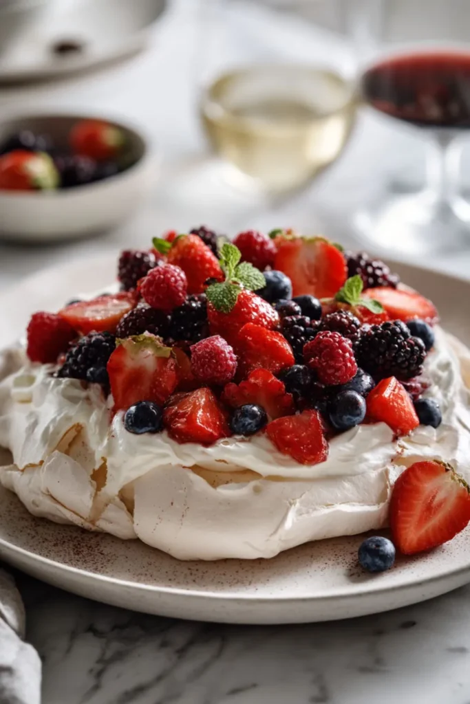 Hairy Bikers Pavlova Recipe