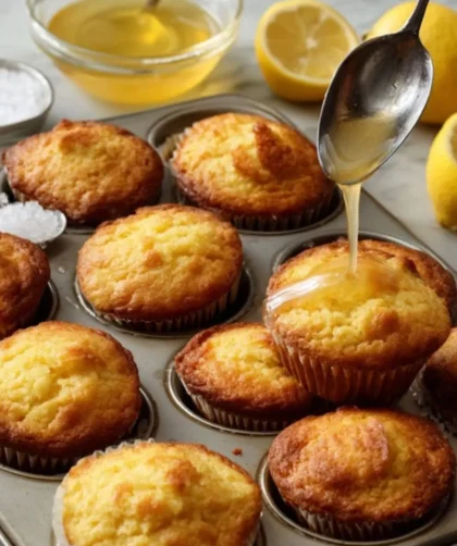 Mary Berry​ Lemon Drizzle Muffins