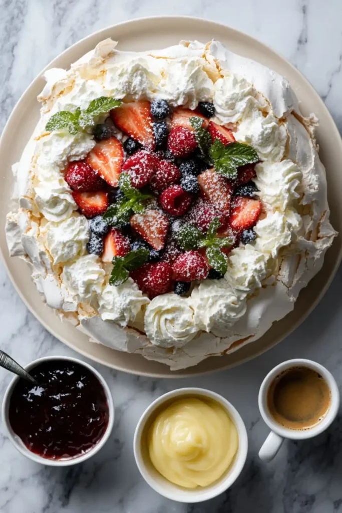 Mary Berry 6 Egg Pavlova Recipe