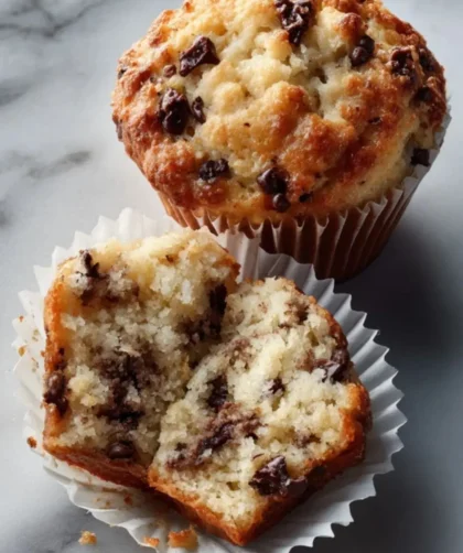 Mary Berry Banana Chocolate Chip Muffins​ Recipe