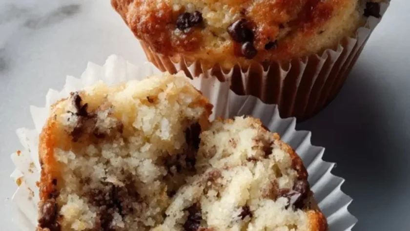 Mary Berry Banana Chocolate Chip Muffins​ Recipe