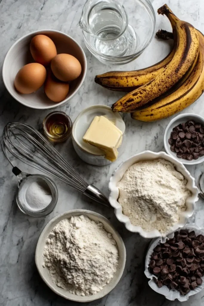 Mary Berry Banana Chocolate Chip Muffins​ Recipe