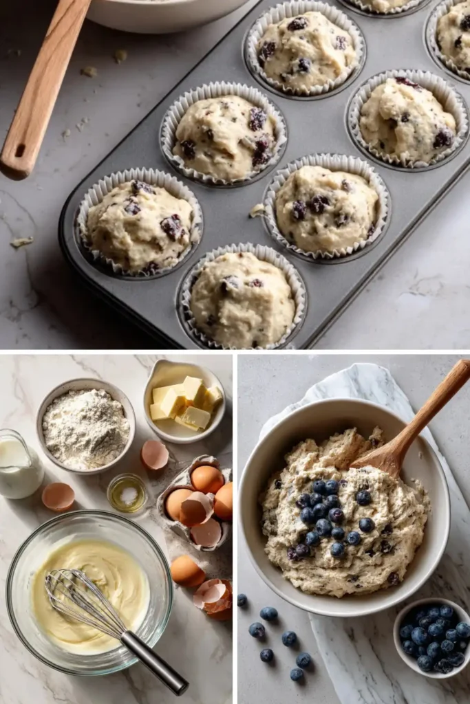 Mary Berry Blueberry Muffins​ Recipe