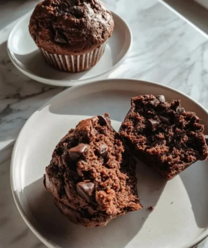 Mary Berry Double Chocolate Chip Muffins​